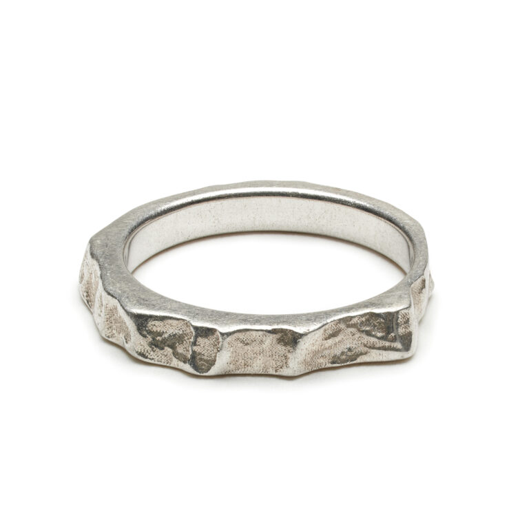 River Ring with Rose cut Diamond – Courtney Reckord